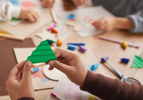 Family Christmas Card-Making