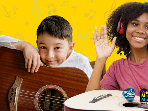 Learn guitar - school holiday workshop for young people