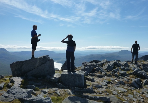 High Tops - Carn Dearg, Geal-charn, Aonach Beag & Beinn Eibhinn - BIKE ACCESS