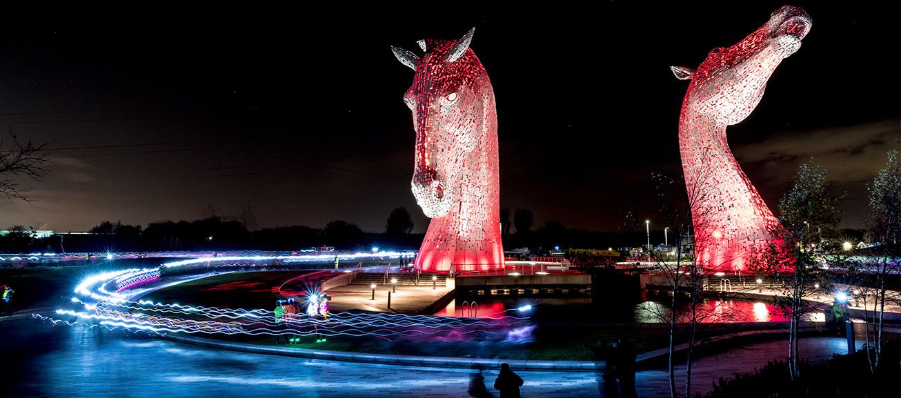 Supernova Kelpies Falkirk Council