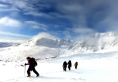 Winter High Tops - Carn an Tuirc, Cairn of Claise & Glas Maol