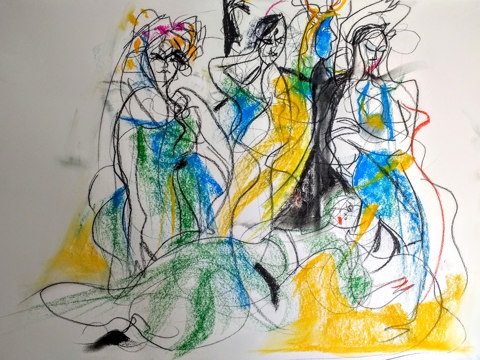 Drawing the Goddess – Figure drawing with Karen Strang - Creative Sessions at Callendar House