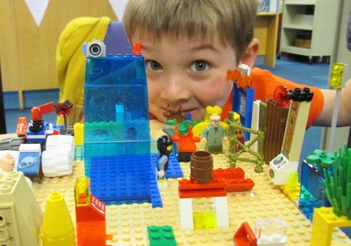 Lego Club at Larbert Library