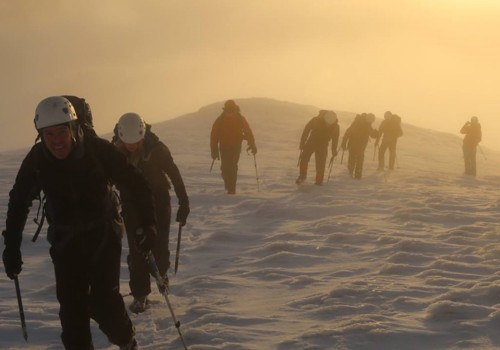 Ski Touring Trips - Skiers Snowhole Trip 