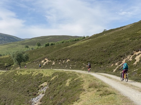 Cairngorm Climbing Bikepacking Trip
