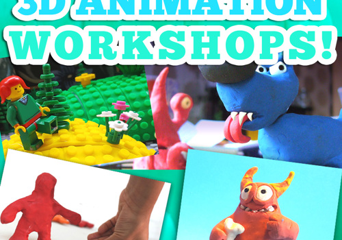 3D Animation Workshops led by Jim Stirk of Animation Jam