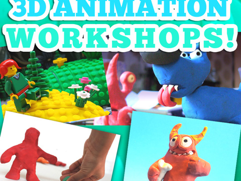 3D Animation Workshops led by Jim Stirk of Animation Jam