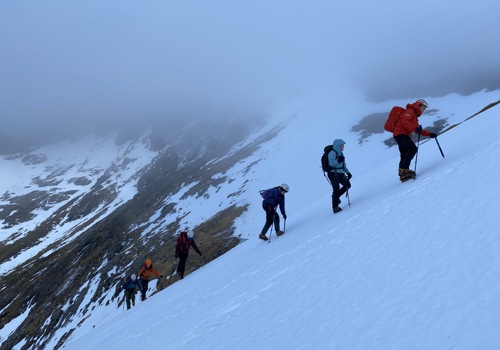 Winter Skills Weekend for Hill Walkers