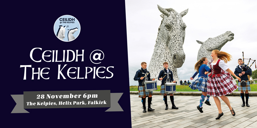 Ceilidh at The Kelpies