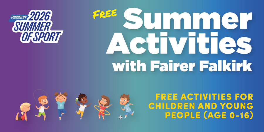 Free Summer Activities with Fairer Falkirk