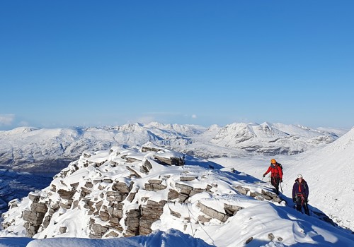 Winter Mountaineering - Sron na Lairig (Grade II) – GLEN COE