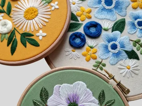 Floral Hand Embroidery with Rebecca from  Blackbird & Bloom - Creative Sessions at Callendar House