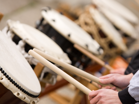 Japanese drumming workshop