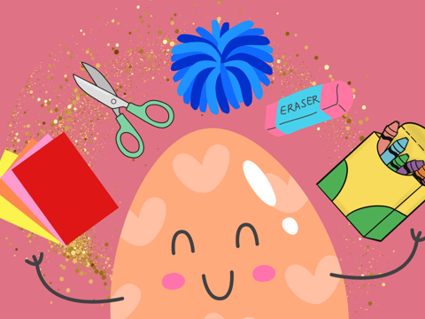 Easter craft session: Easter trees and funny bunnies